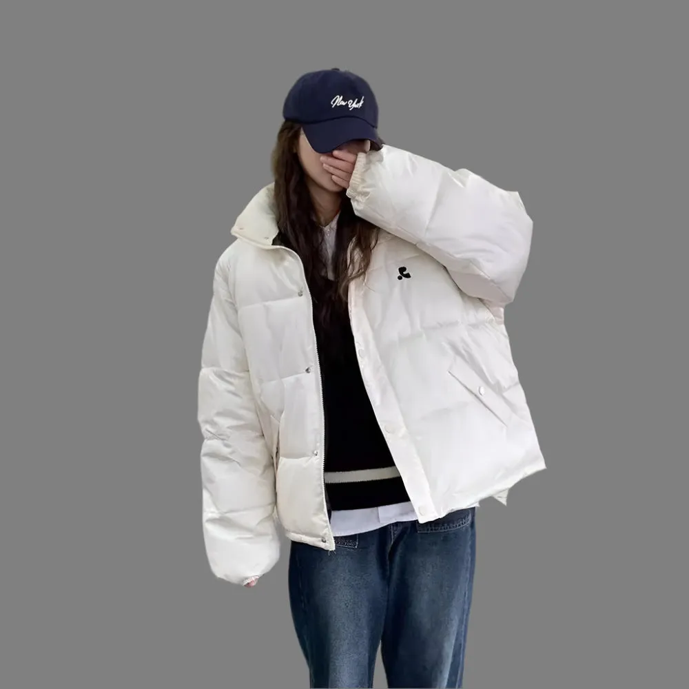 Cozy Women's Easy-to-Clean Polyester Puffer Jacket
