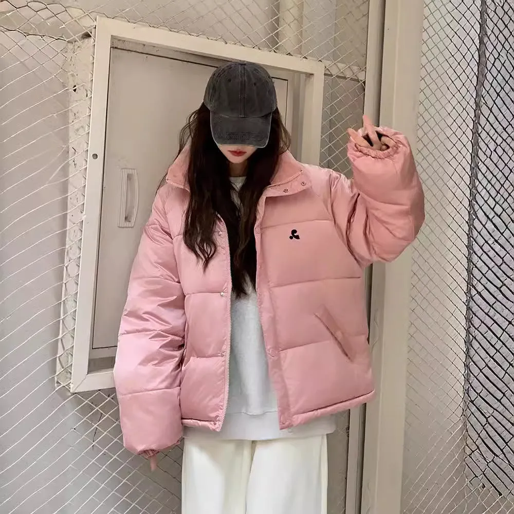 Cozy Women's Easy-to-Clean Polyester Puffer Jacket