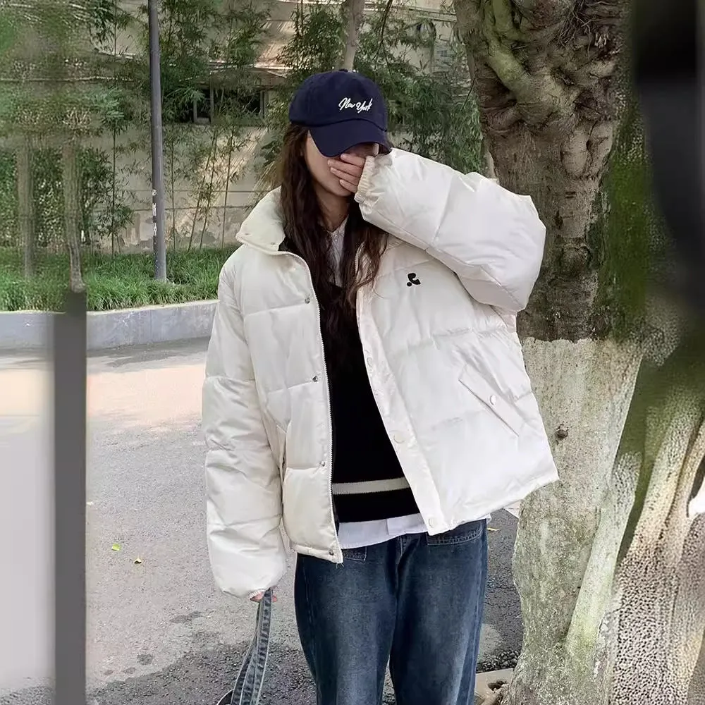Cozy Women's Easy-to-Clean Polyester Puffer Jacket