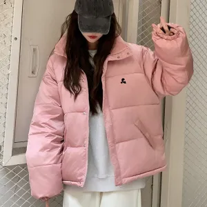Cozy Women's Easy-to-Clean Polyester Puffer Jacket