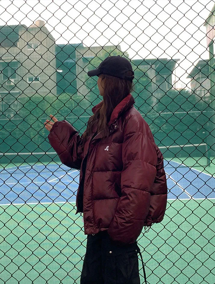 Cozy Women's Easy-to-Clean Polyester Puffer Jacket