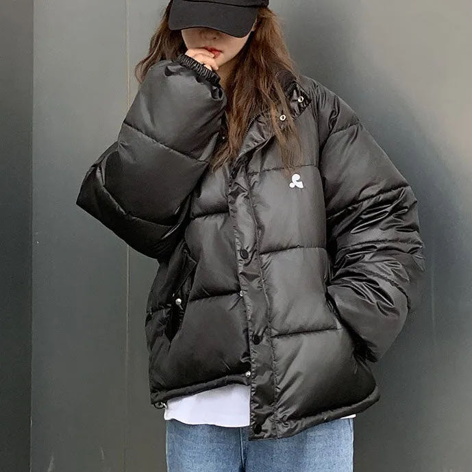 Cozy Women's Easy-to-Clean Polyester Puffer Jacket