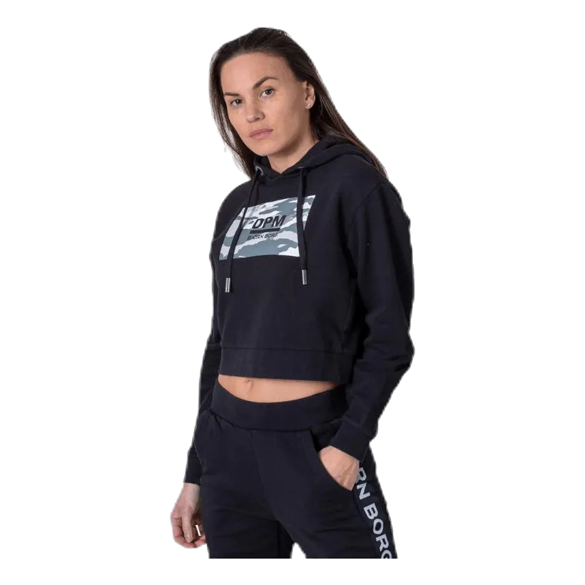 Cropped Dpm Hood Black