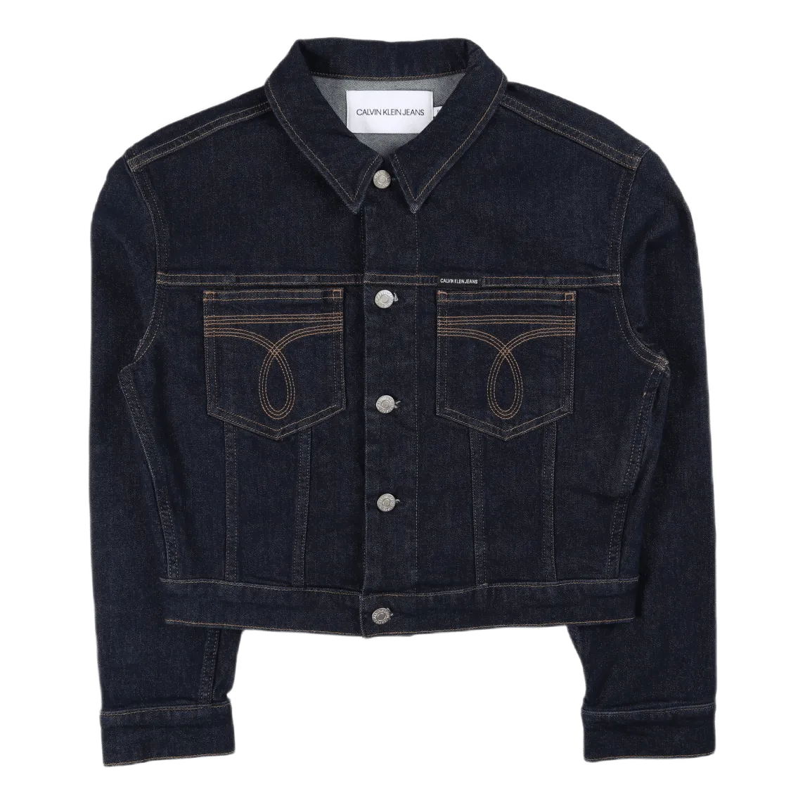 Cropped Omega Trucker Blue