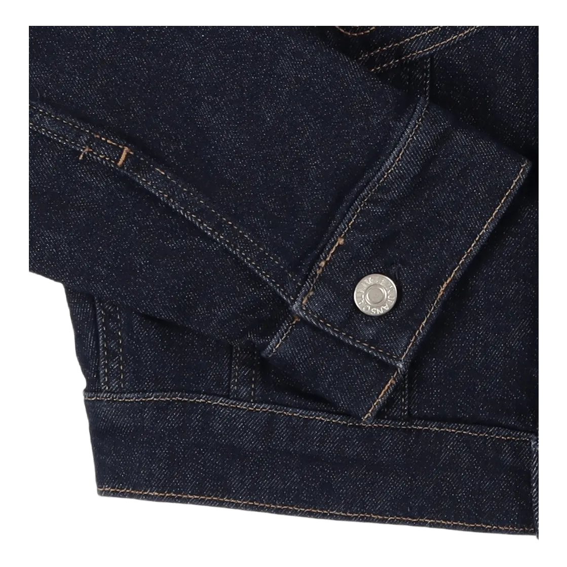 Cropped Omega Trucker Blue