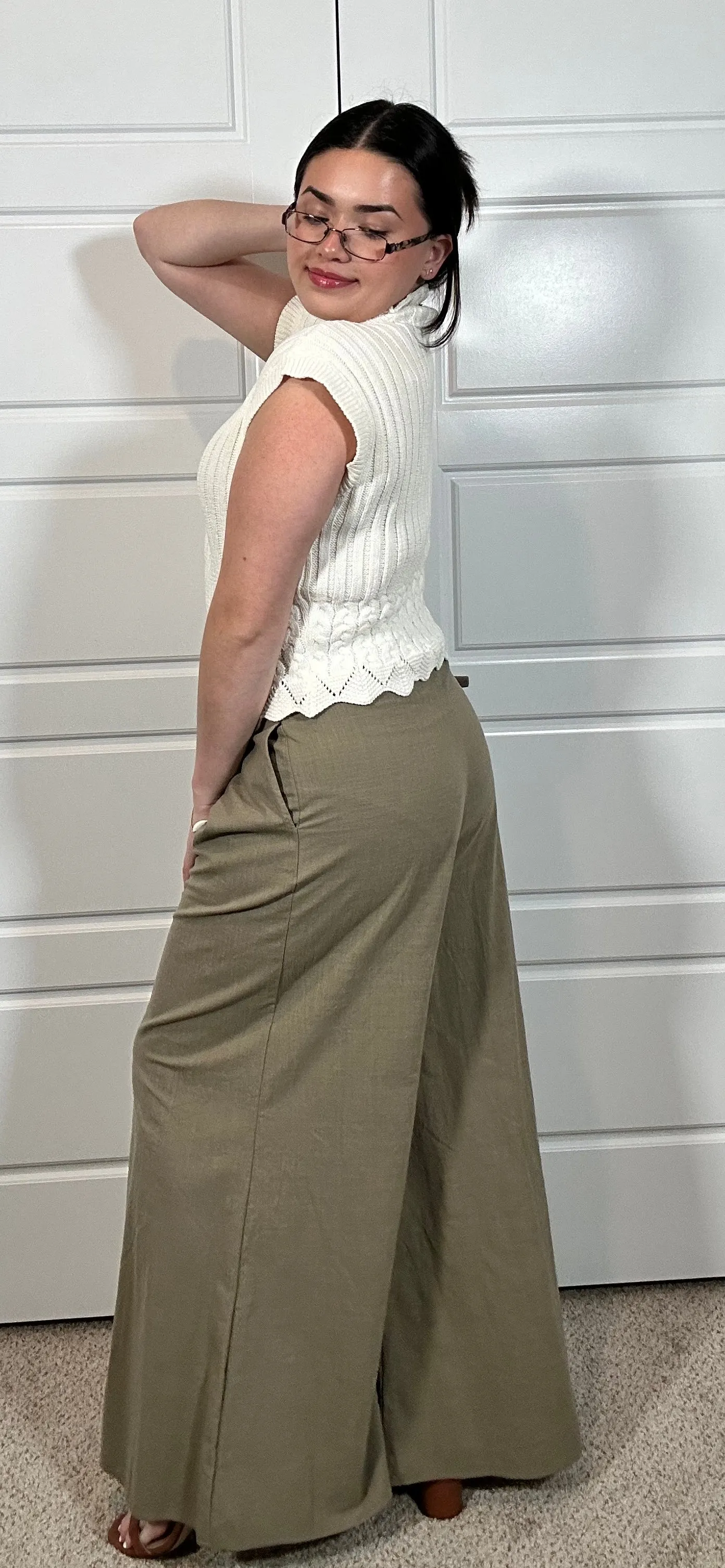 Cropped Sweater Vest