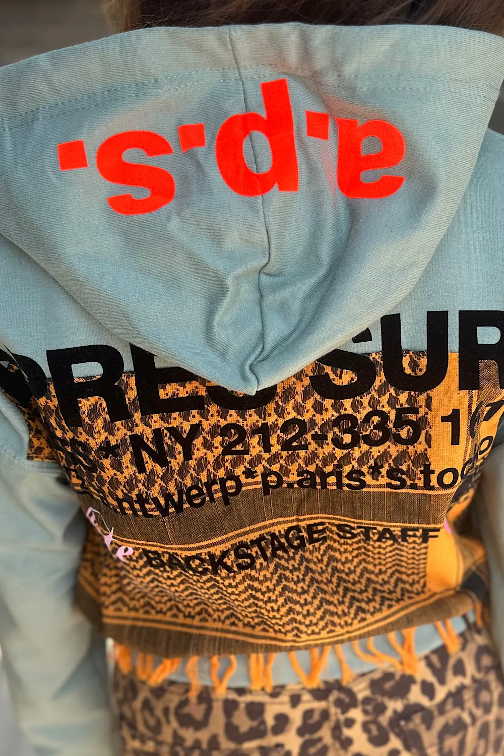 CROPPED ZIP HOODIE ORANGERS