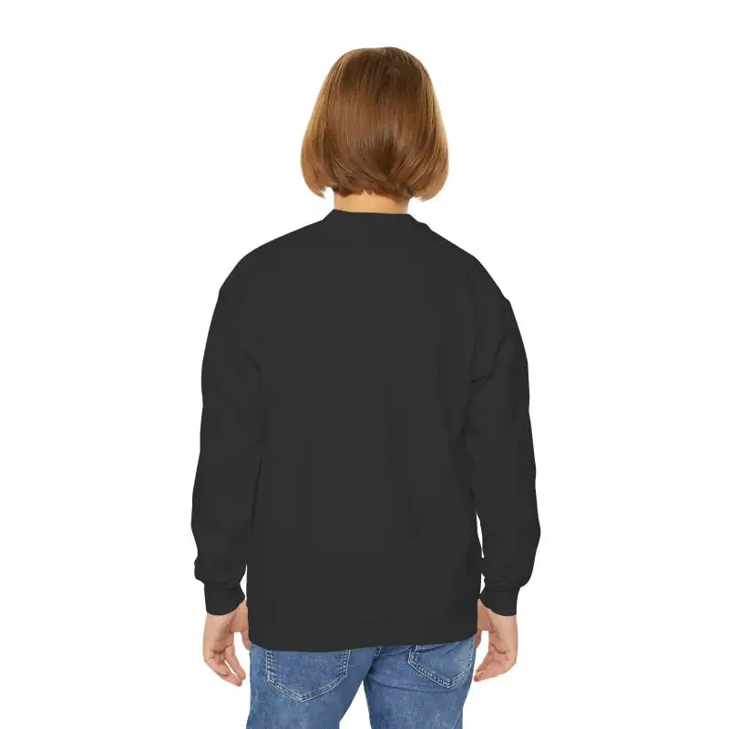 Cute Lion Youth Crewneck Sweatshirt for Trendy Kids