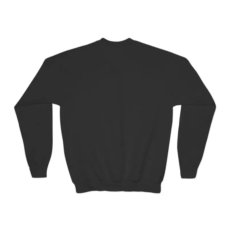 Cute Lion Youth Crewneck Sweatshirt for Trendy Kids