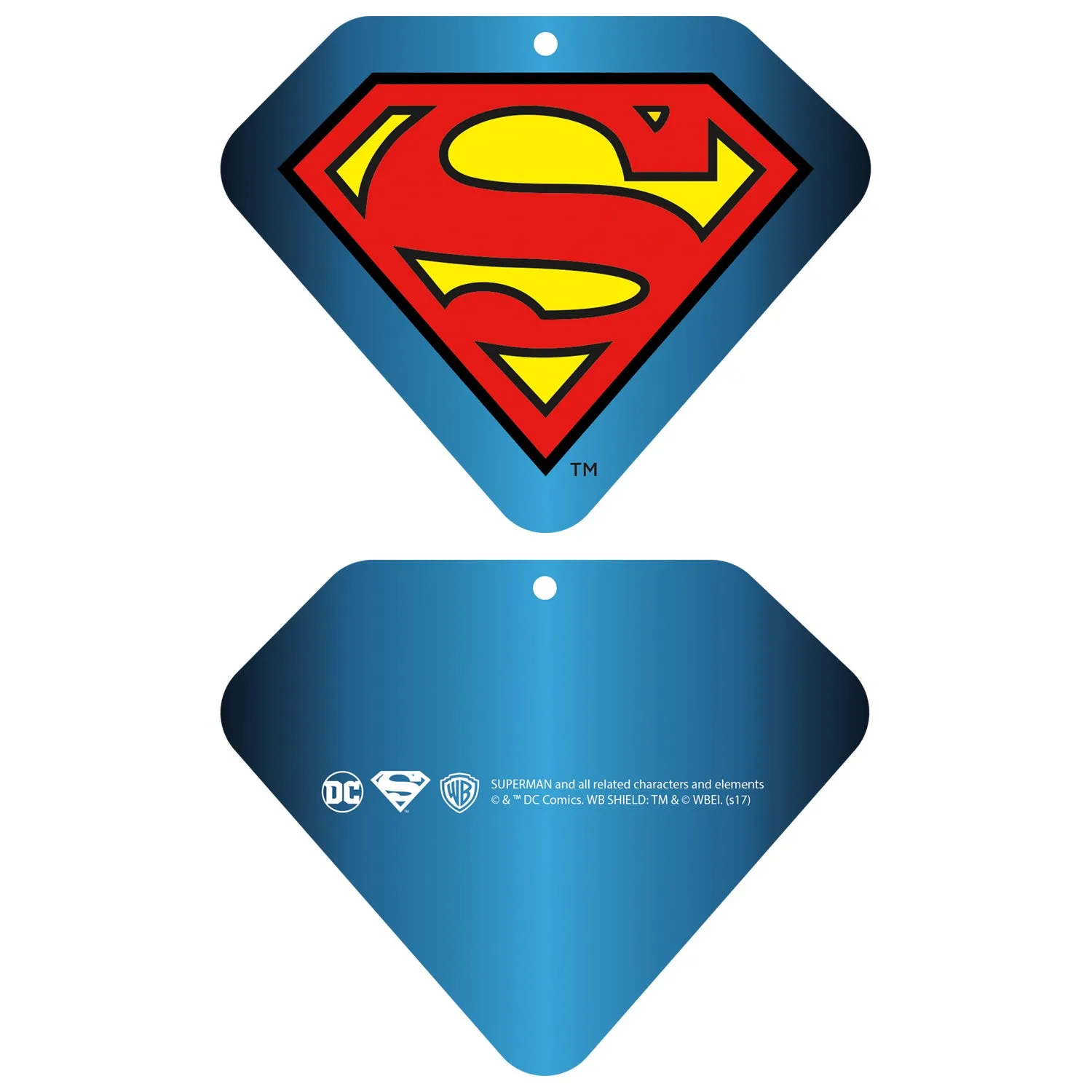 DC Comics Superman Logo Classic Official Kid's T-shirt (Blue)