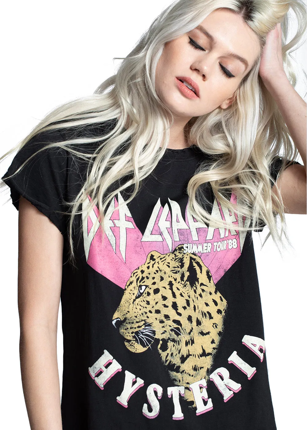 Def Leppard Hysteria Summer Tour Band Tee by Recycled Karma