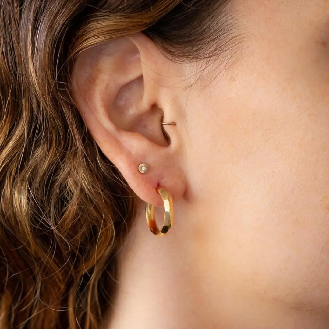 Denali Vermeil Hoops