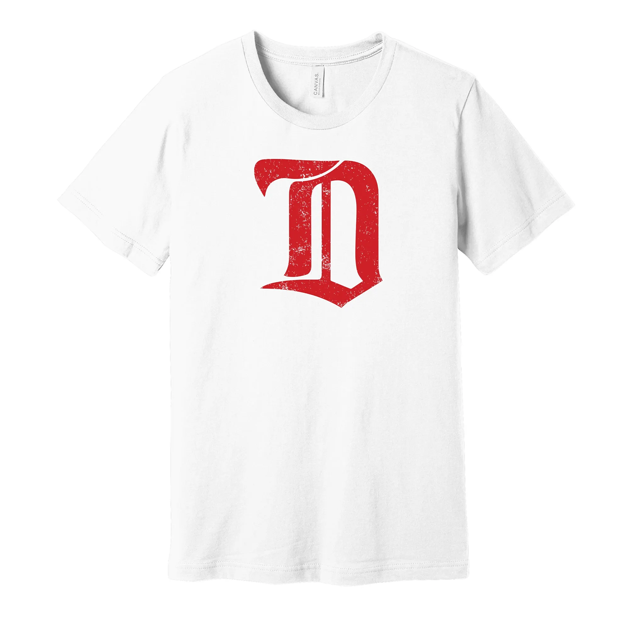 Detroit Cougars 1920s Distressed Logo - Defunct Hockey Team Shirt - Celebrate Michigan Sports Heritage and History - Hyper Than Hype Shirts