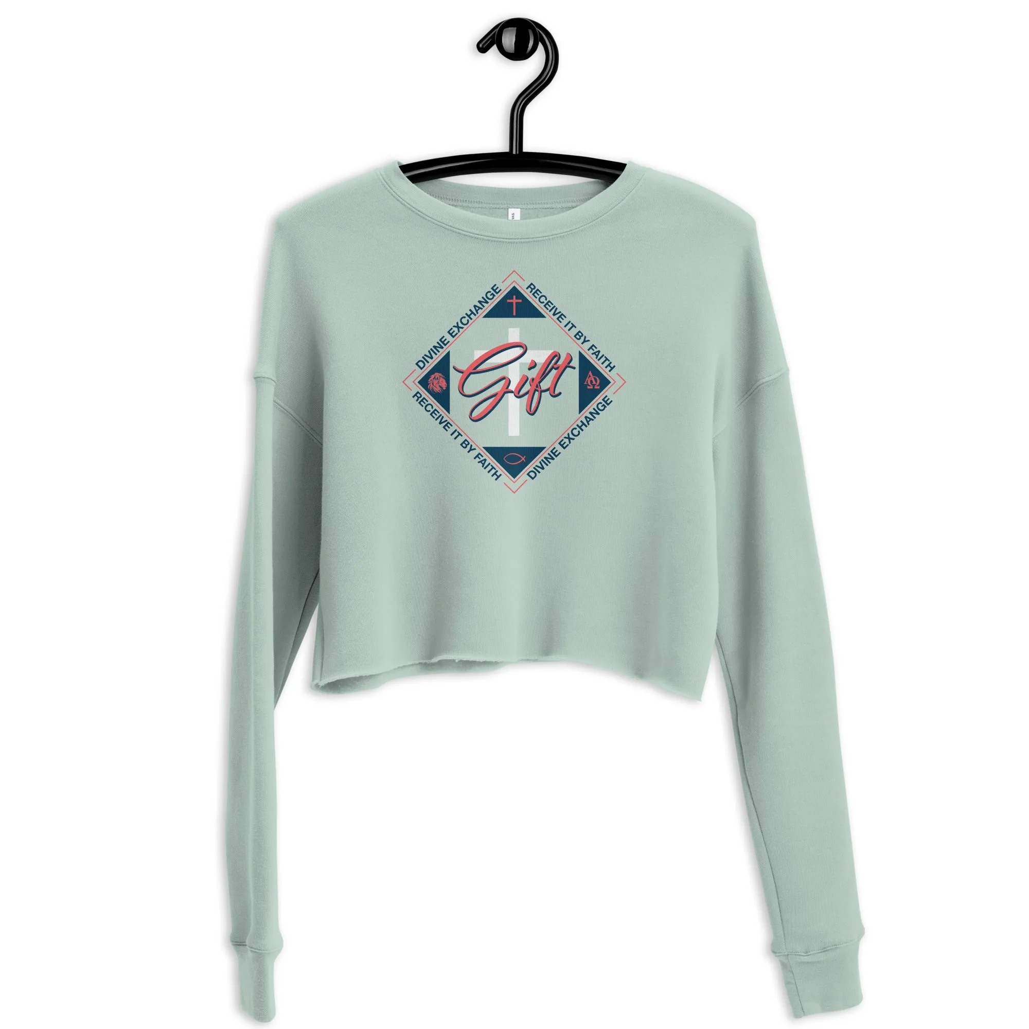 Divine Exchange - Women's Crop Sweatshirt