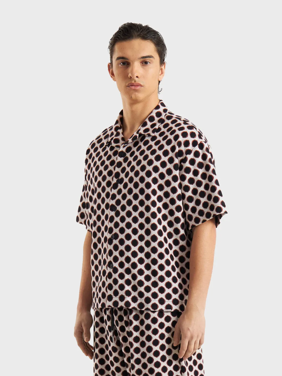 Don't Waste Culture Zafir Shirt | Cream/Black
