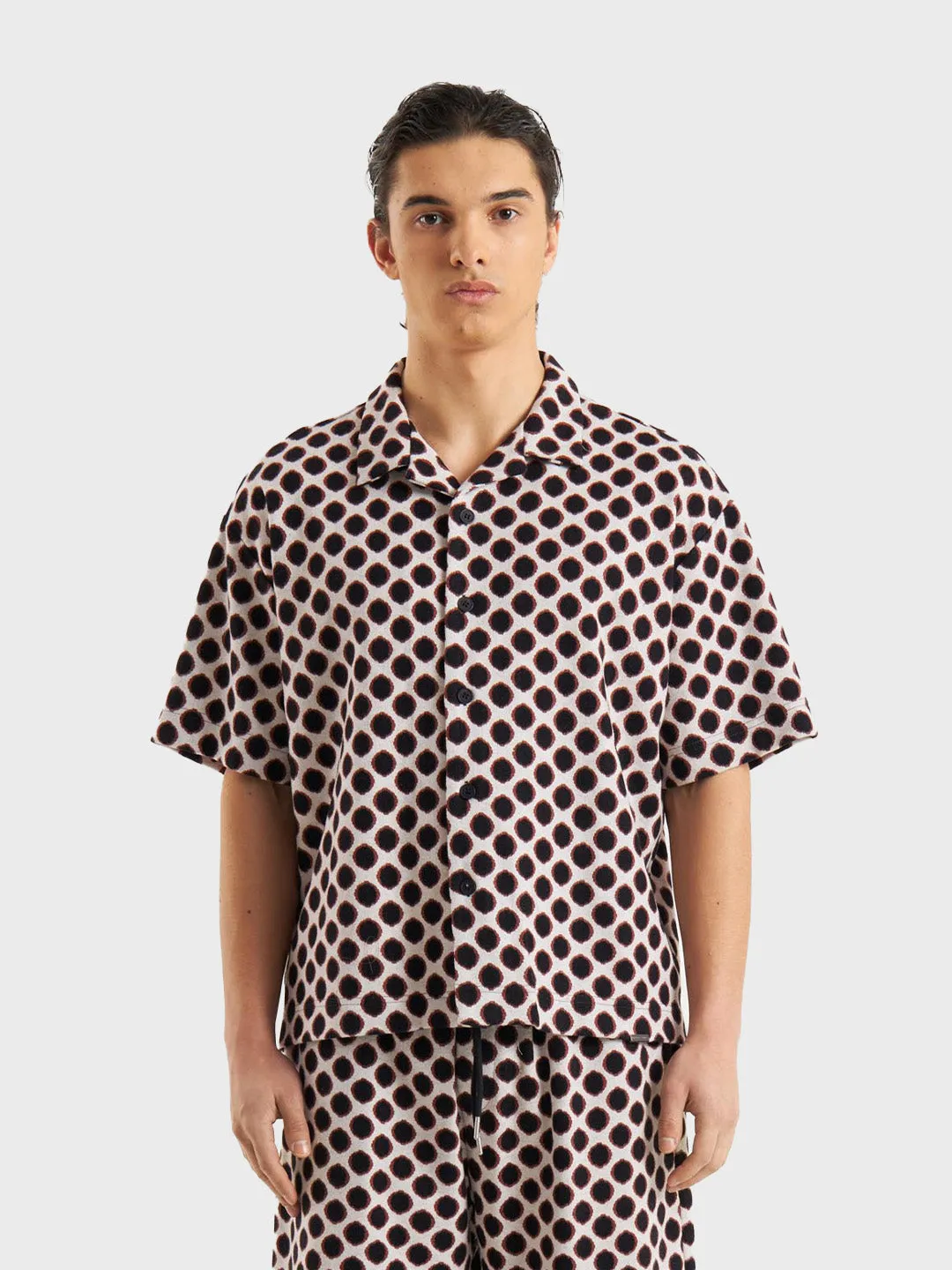 Don't Waste Culture Zafir Shirt | Cream/Black