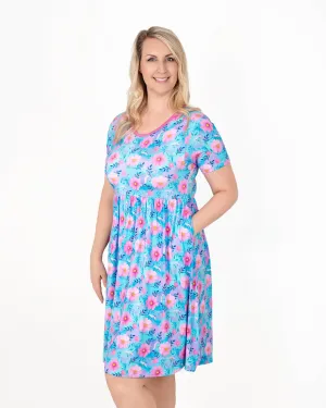 Dreamy Cosmos | Bamboo Women's Dress