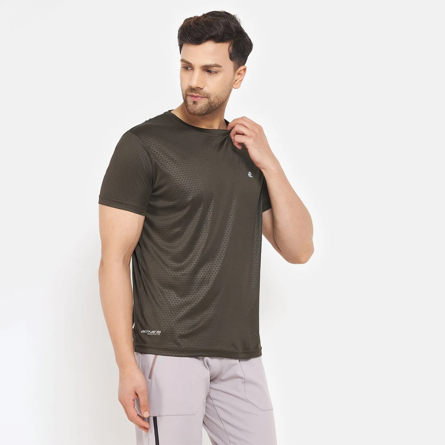 Duke Stardust Men Half Sleeve Cotton T-shirt (GD1204)