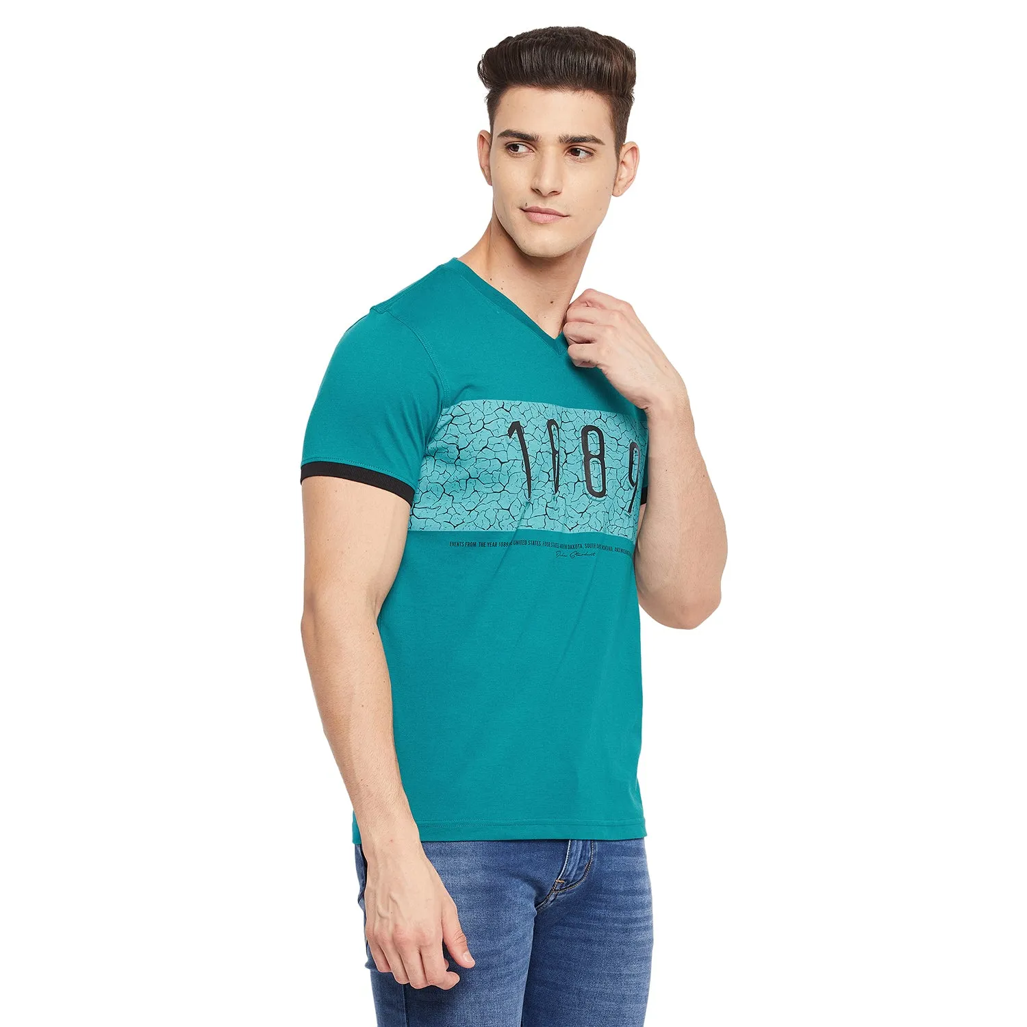 Duke Stardust Men Half Sleeve Cotton T-shirt (LF4571)