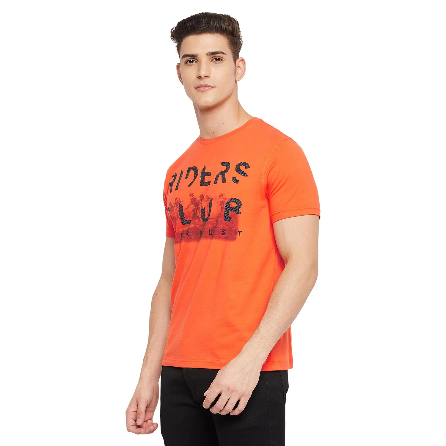 Duke Stardust Men Half Sleeve Cotton T-shirt (LF4597)