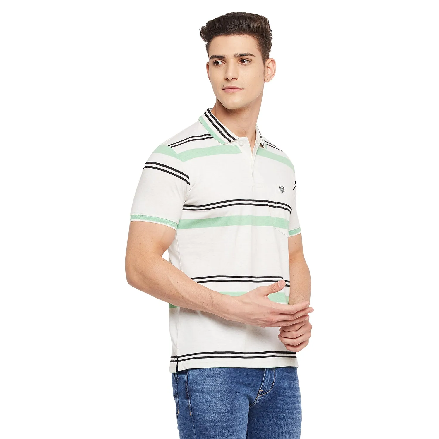Duke Stardust Men Half Sleeve Cotton T-shirt (LF4625)