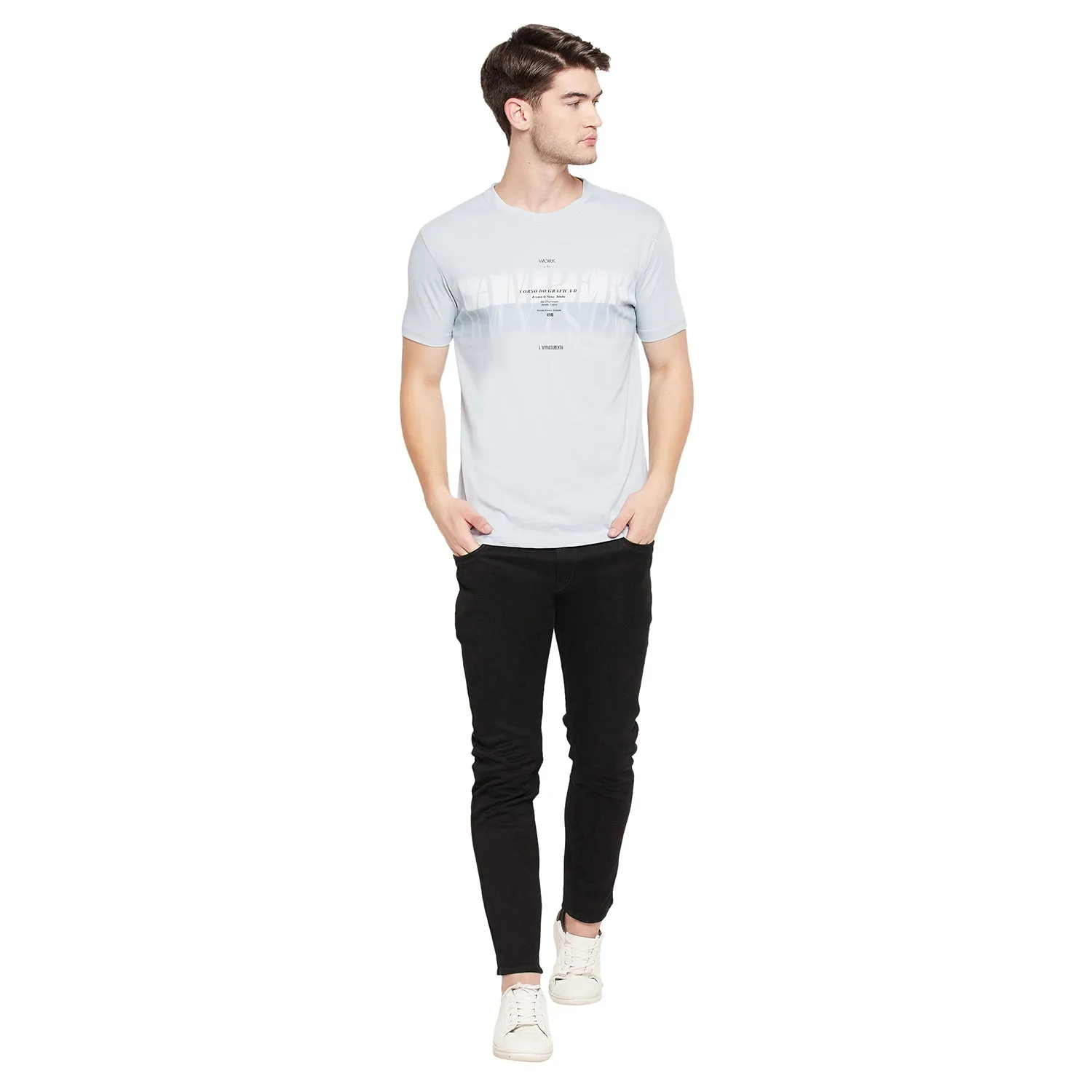 Duke Stardust Men Half Sleeve Cotton T-shirt (LF5032)