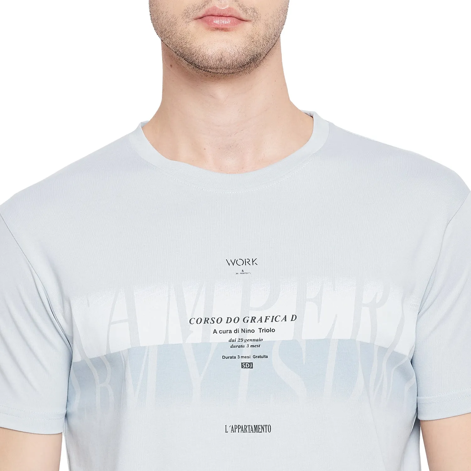 Duke Stardust Men Half Sleeve Cotton T-shirt (LF5032)