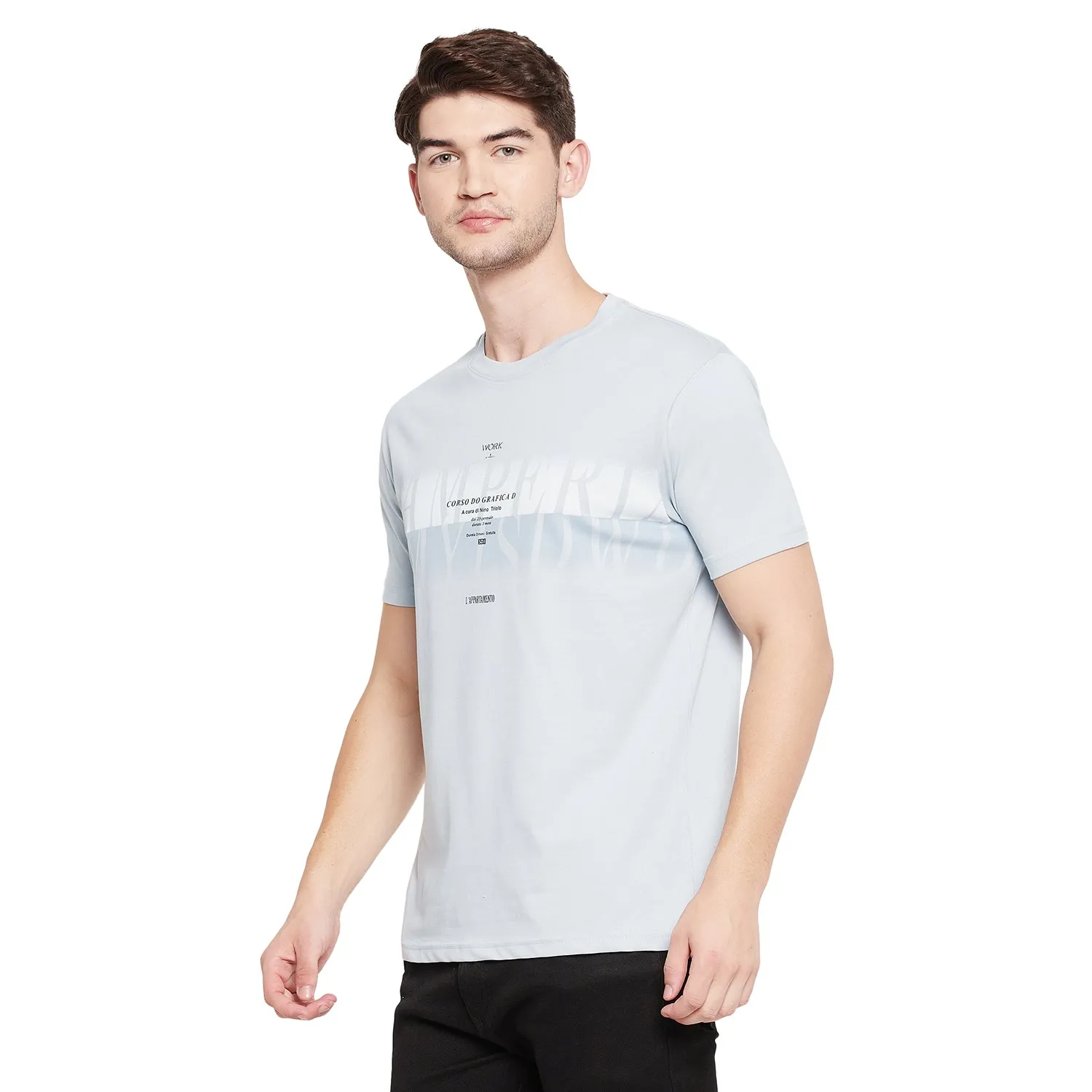 Duke Stardust Men Half Sleeve Cotton T-shirt (LF5032)