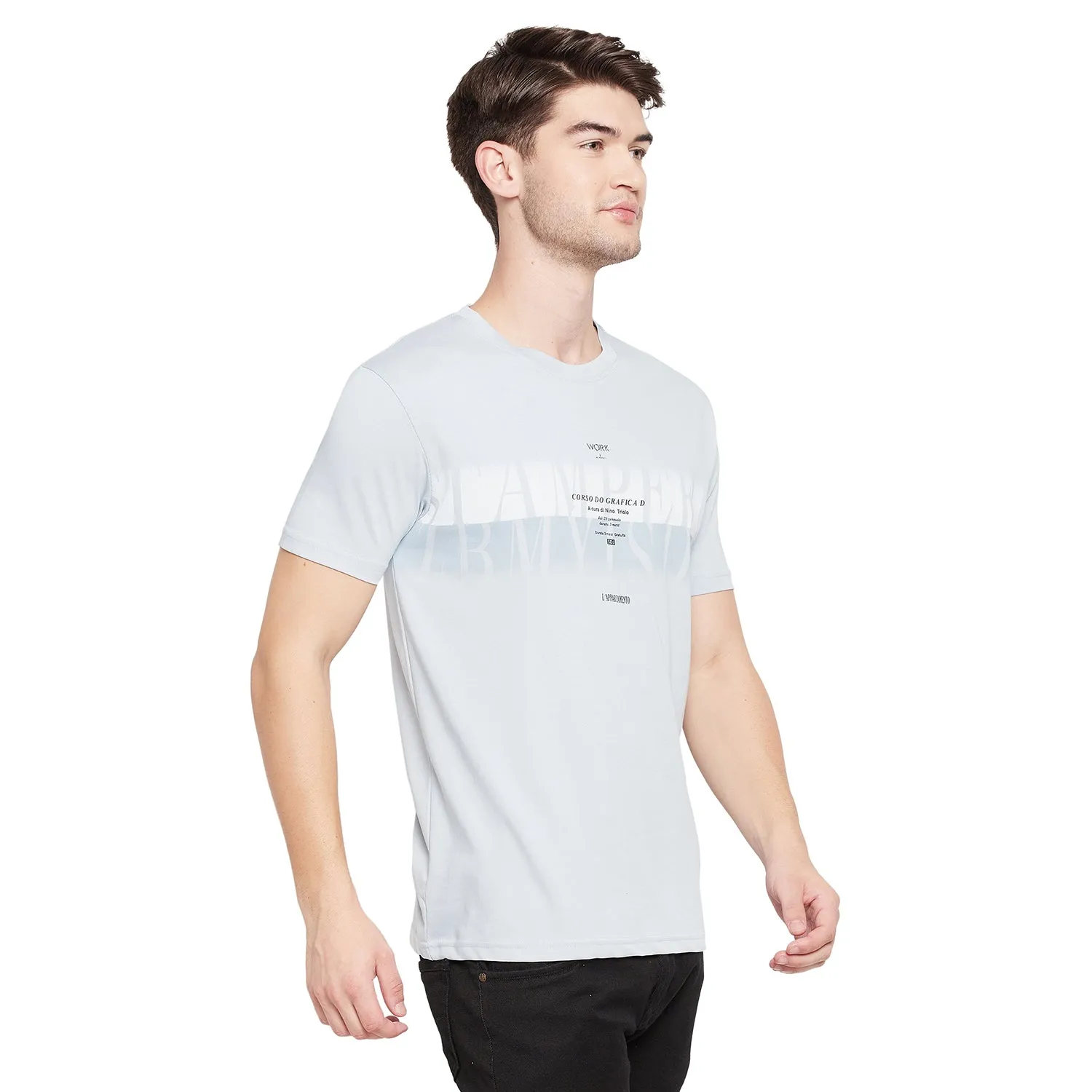 Duke Stardust Men Half Sleeve Cotton T-shirt (LF5032)