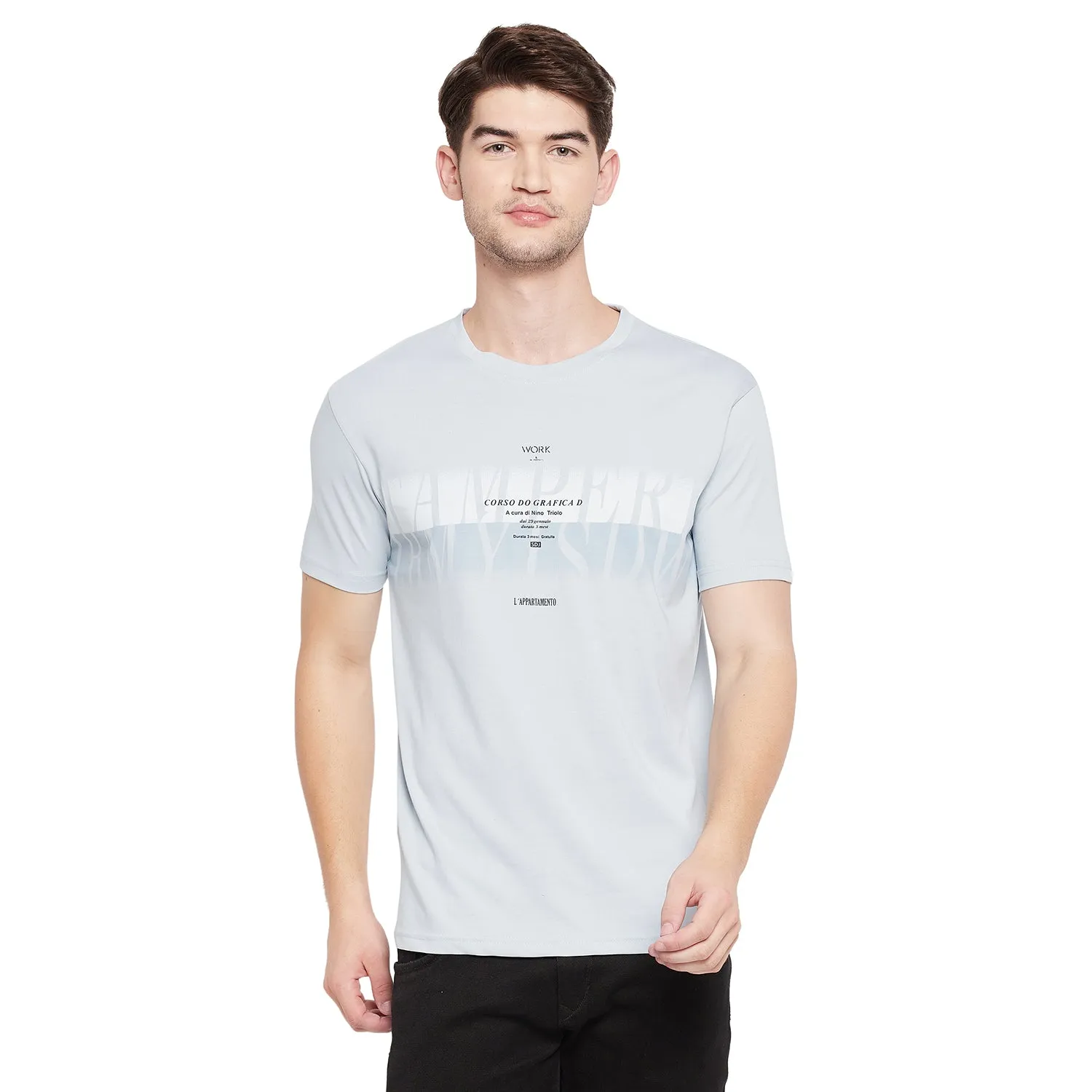 Duke Stardust Men Half Sleeve Cotton T-shirt (LF5032)