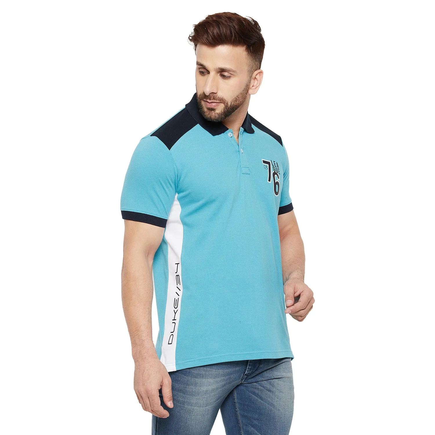 Duke Stardust Men Half Sleeve Cotton T-shirt (LF5239)