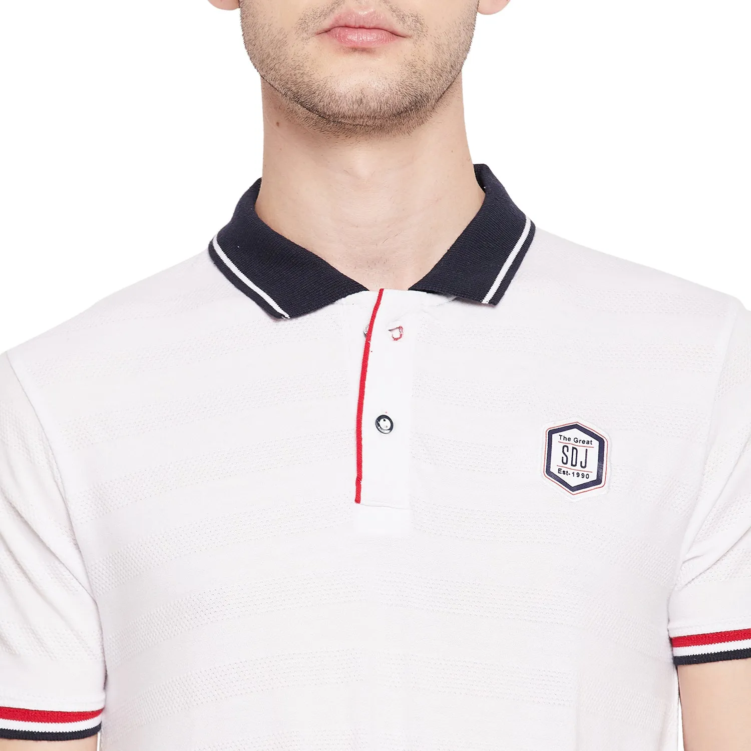 Duke Stardust Men Half Sleeve Cotton T-shirt (LF5268)
