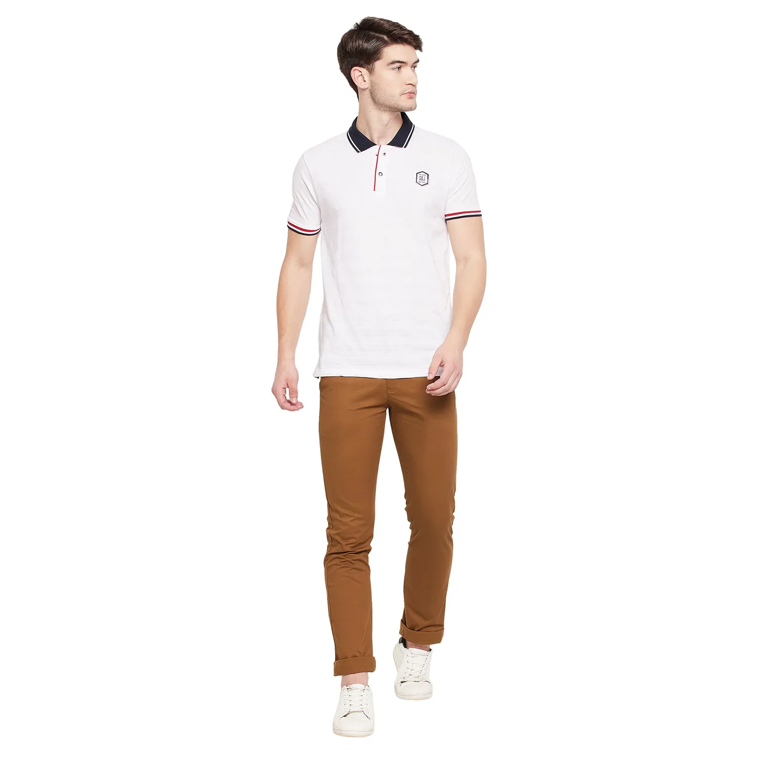 Duke Stardust Men Half Sleeve Cotton T-shirt (LF5268)