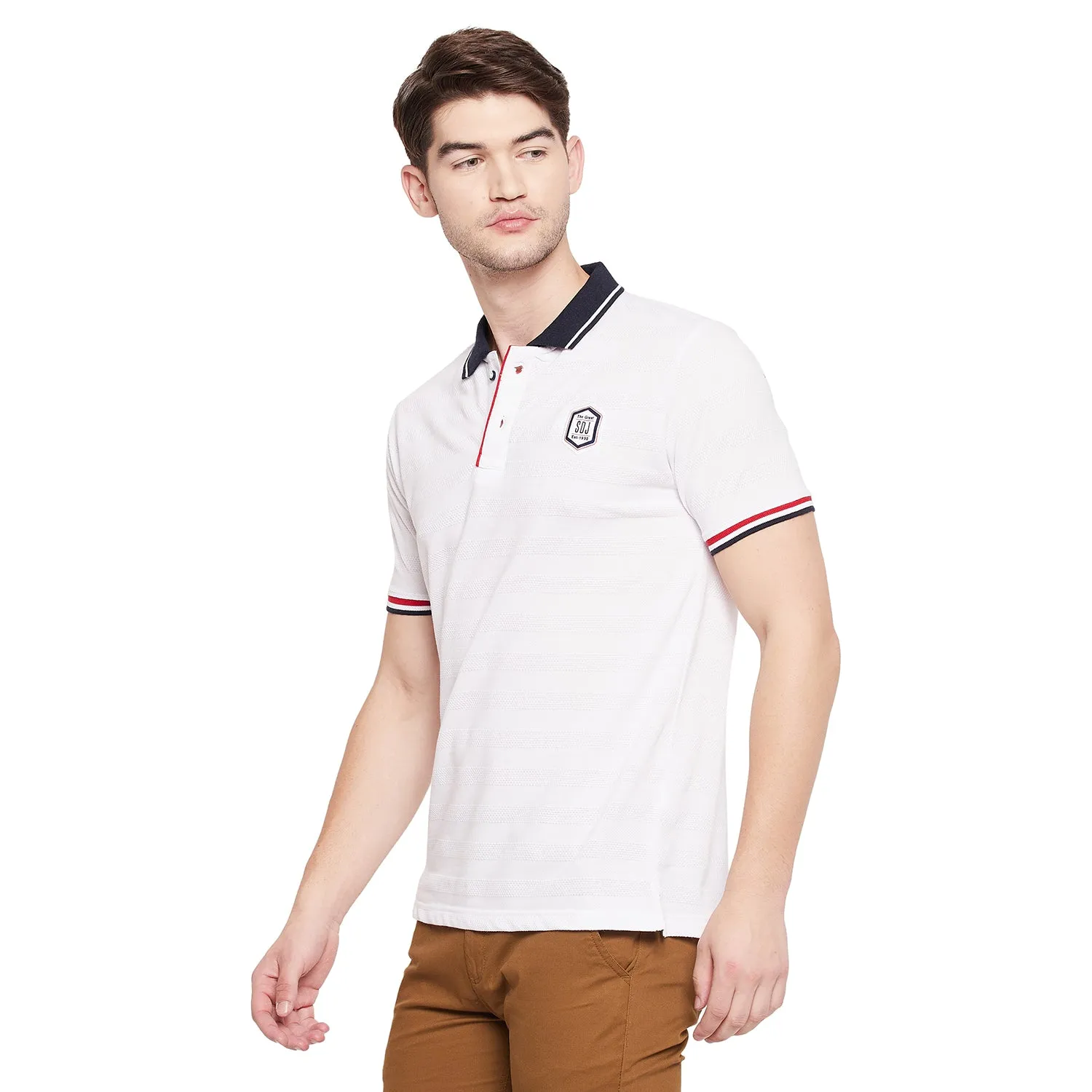Duke Stardust Men Half Sleeve Cotton T-shirt (LF5268)
