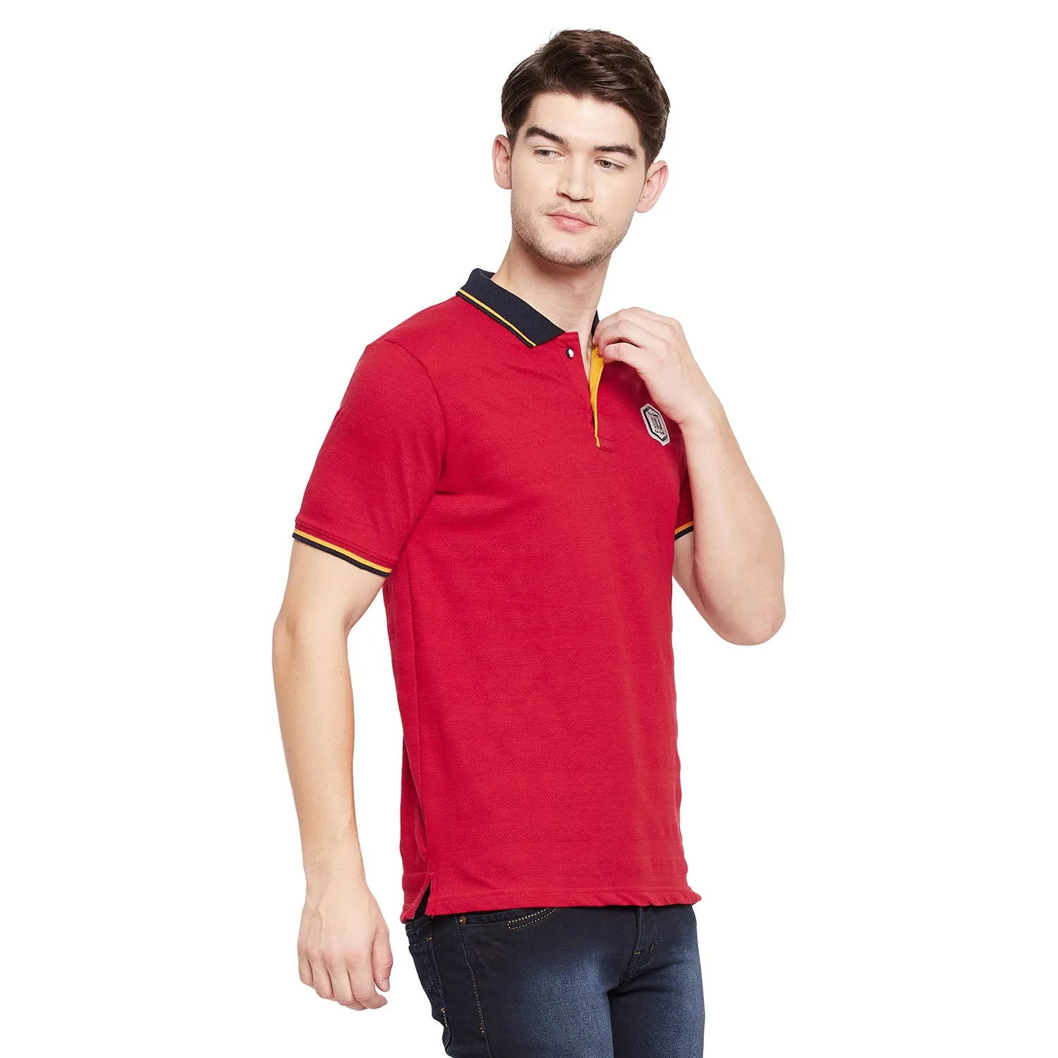 Duke Stardust Men Half Sleeve Cotton T-shirt (LF5268)
