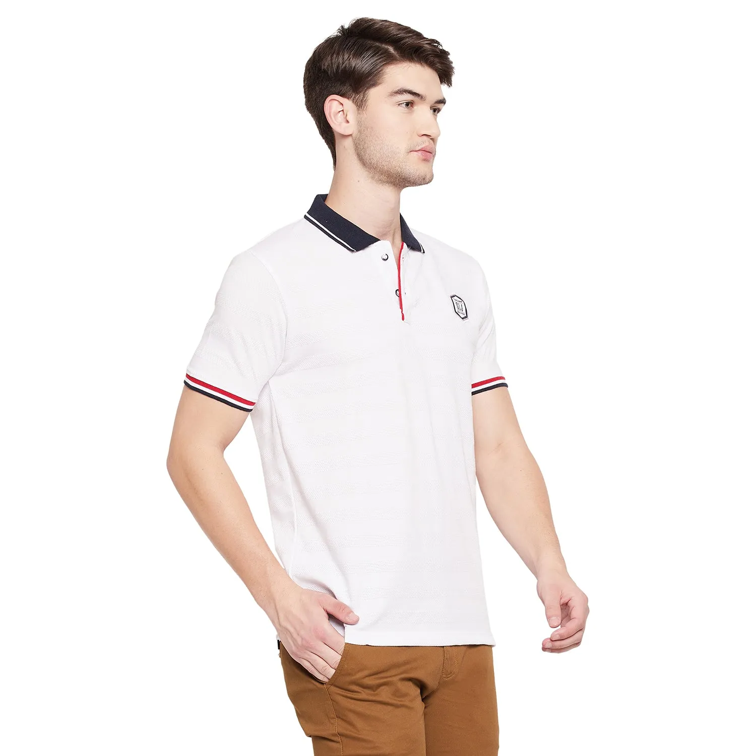 Duke Stardust Men Half Sleeve Cotton T-shirt (LF5268)