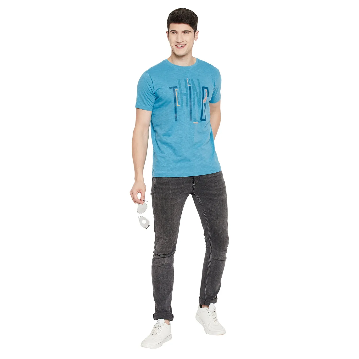 Duke Stardust Men Half Sleeve Cotton T-shirt (LF5272)