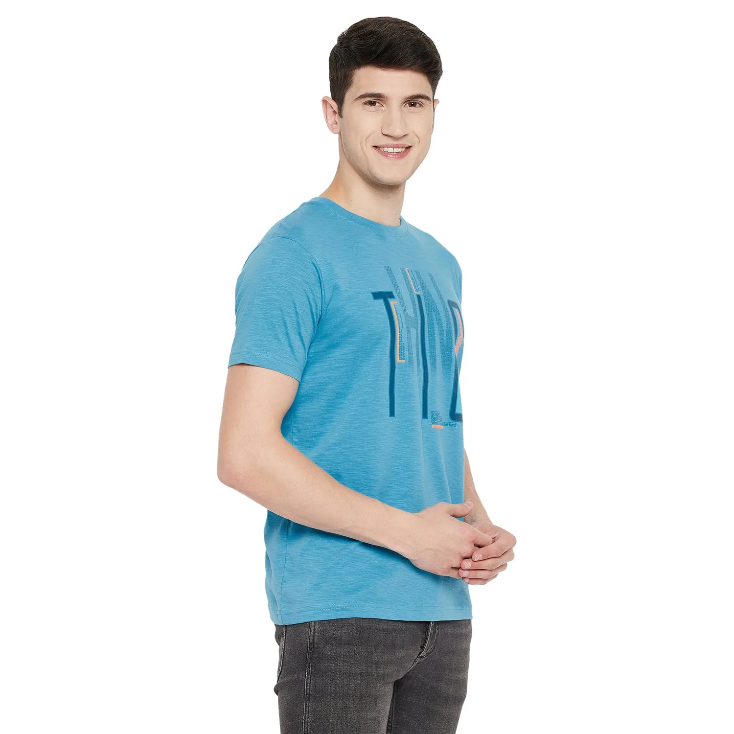Duke Stardust Men Half Sleeve Cotton T-shirt (LF5272)