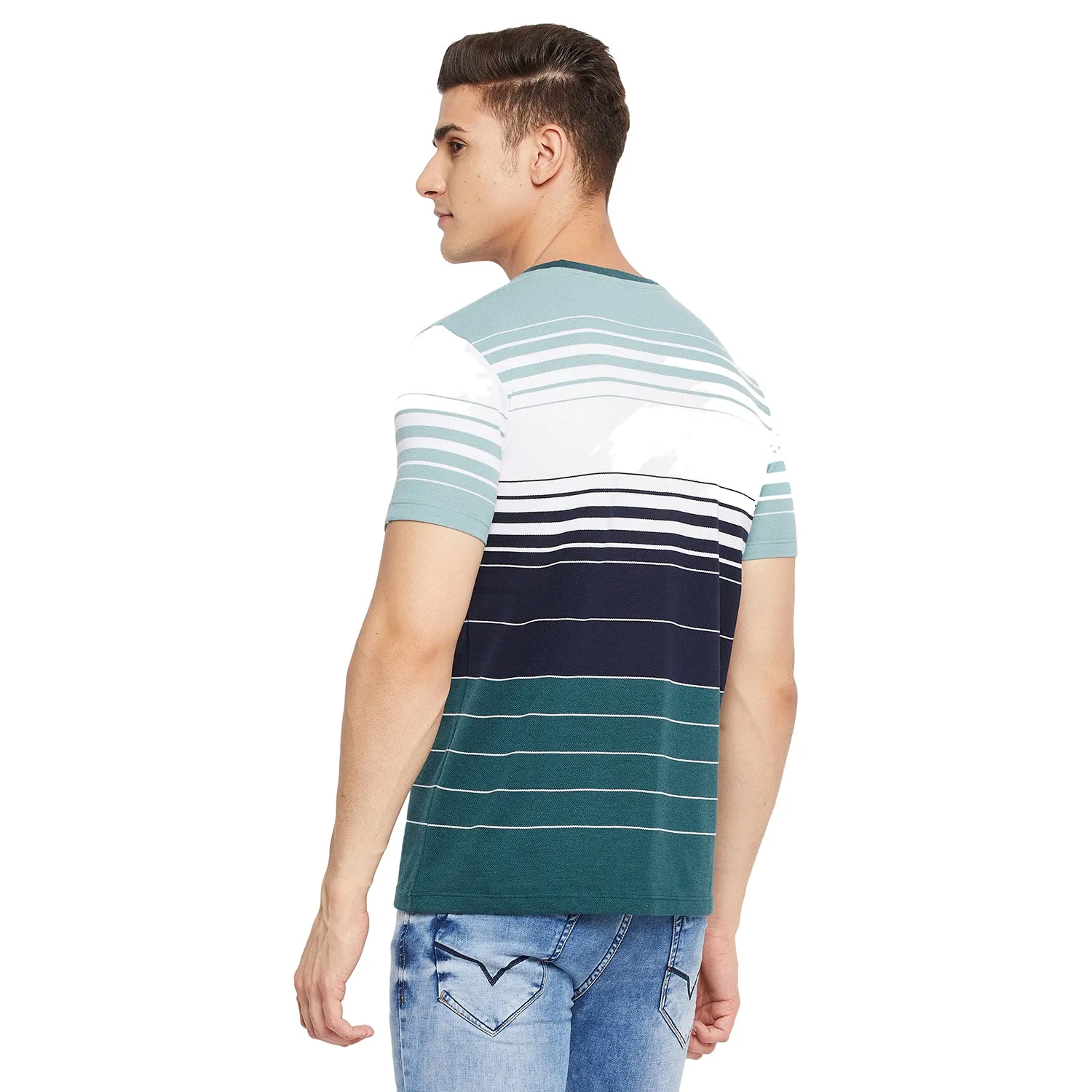 Duke Stardust Men Half Sleeve Cotton T-shirt (LF5316)
