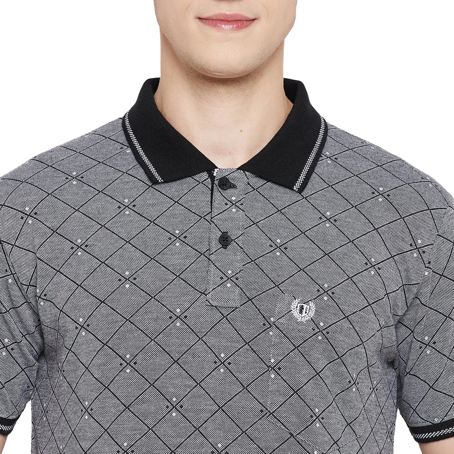 Duke Stardust Men Half Sleeve Cotton T-Shirt (LF5320)