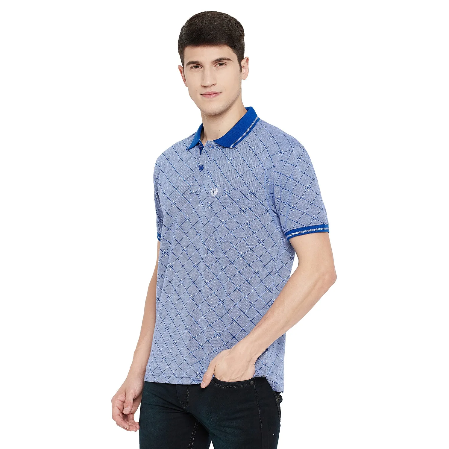 Duke Stardust Men Half Sleeve Cotton T-Shirt (LF5320)
