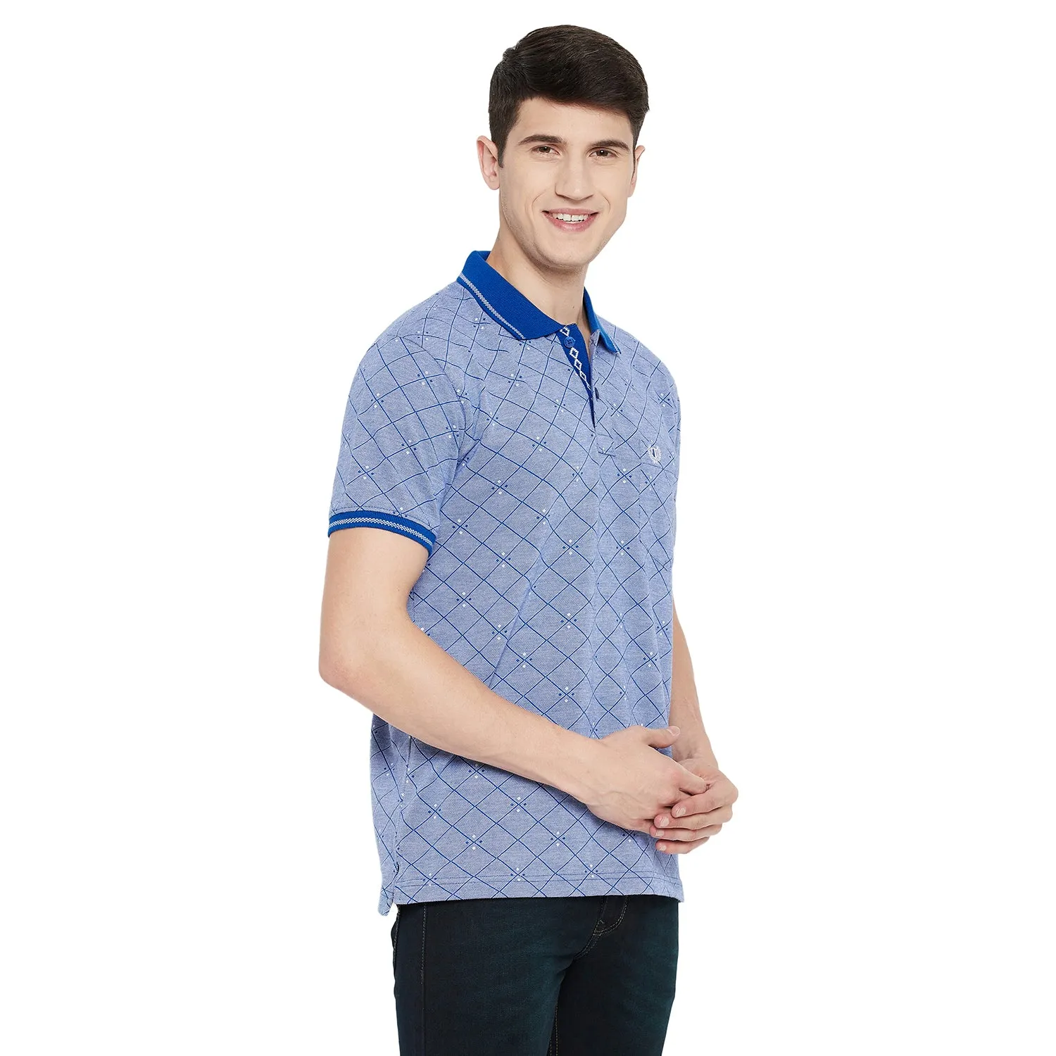 Duke Stardust Men Half Sleeve Cotton T-Shirt (LF5320)