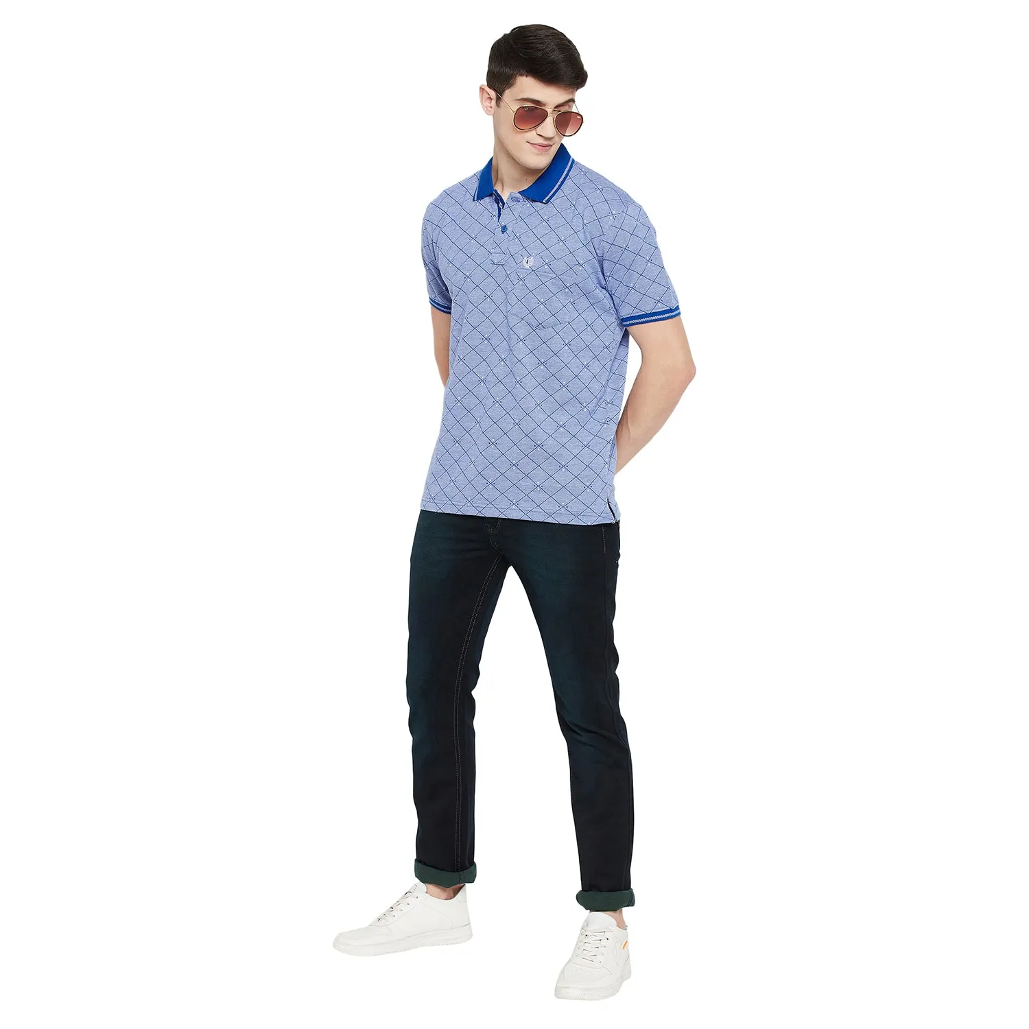Duke Stardust Men Half Sleeve Cotton T-Shirt (LF5320)