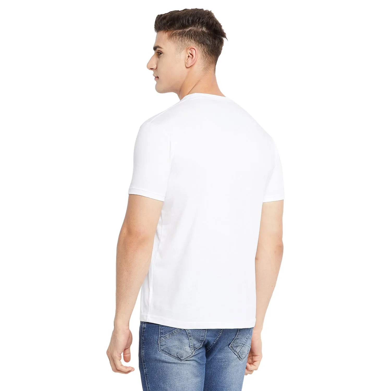 Duke Stardust Men Half Sleeve Cotton T-shirt (LF5329)