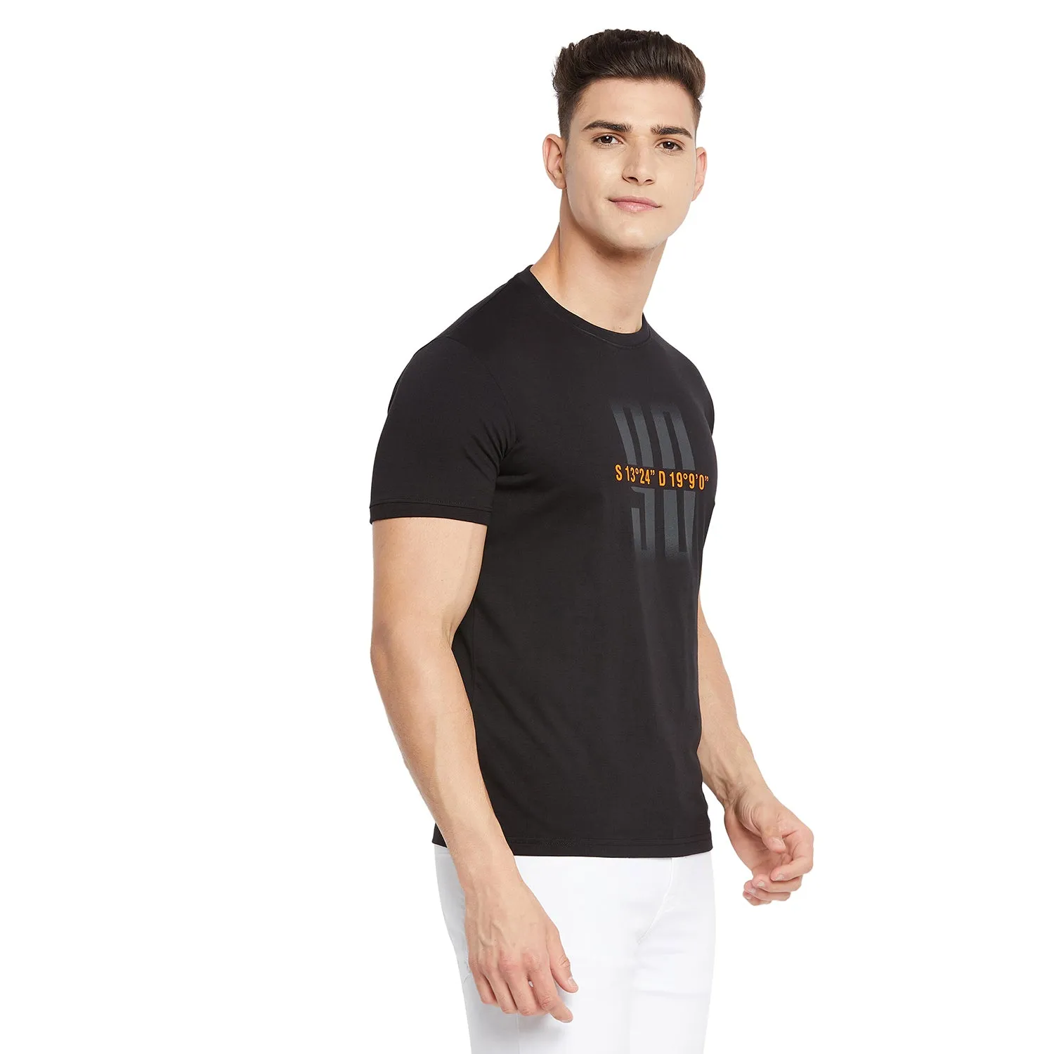 Duke Stardust Men Half Sleeve Cotton T-shirt (LF5329)