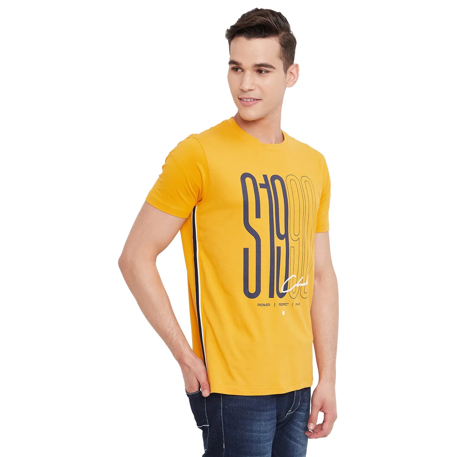 Duke Stardust Men Half Sleeve Cotton T-Shirt (LF5347)