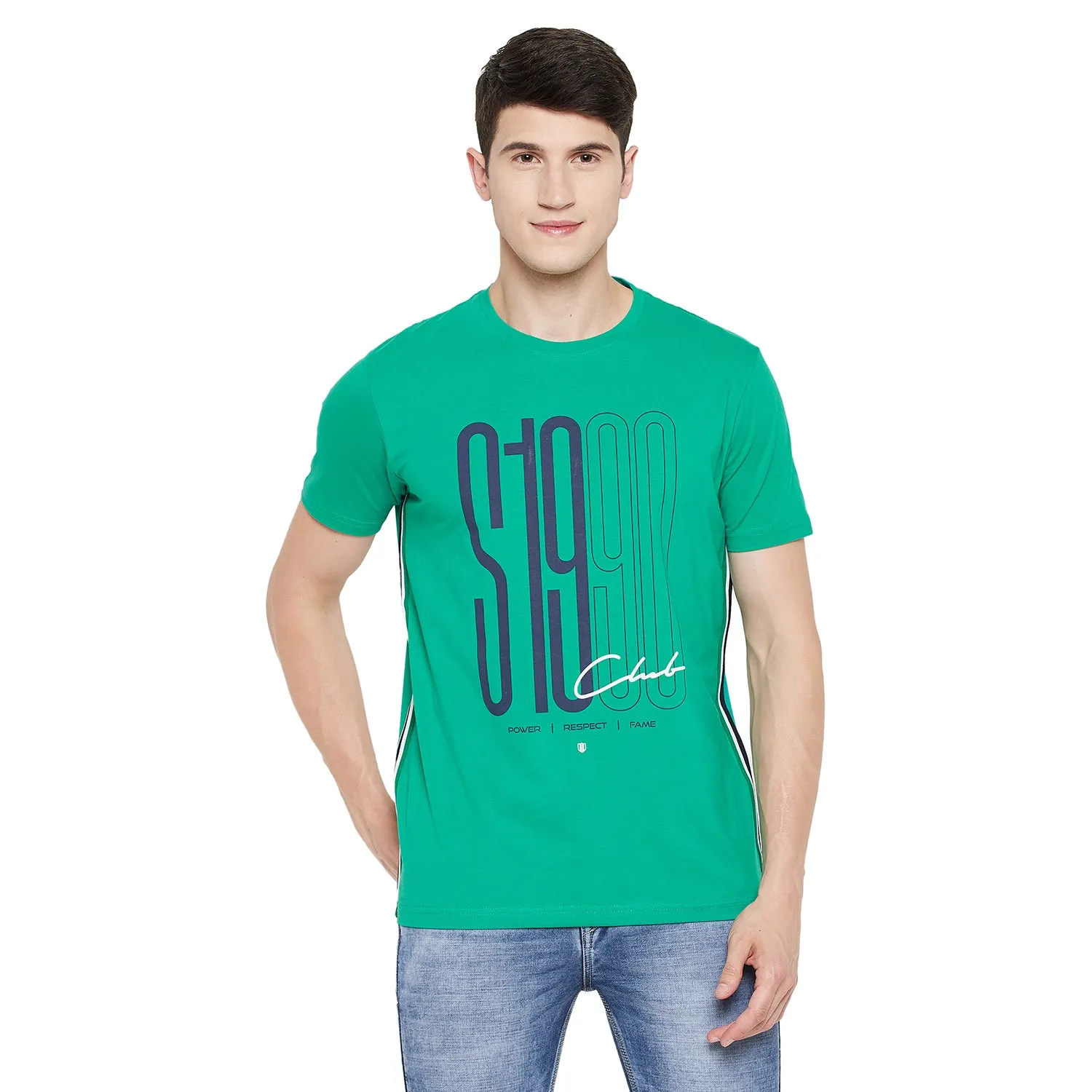 Duke Stardust Men Half Sleeve Cotton T-Shirt (LF5347)