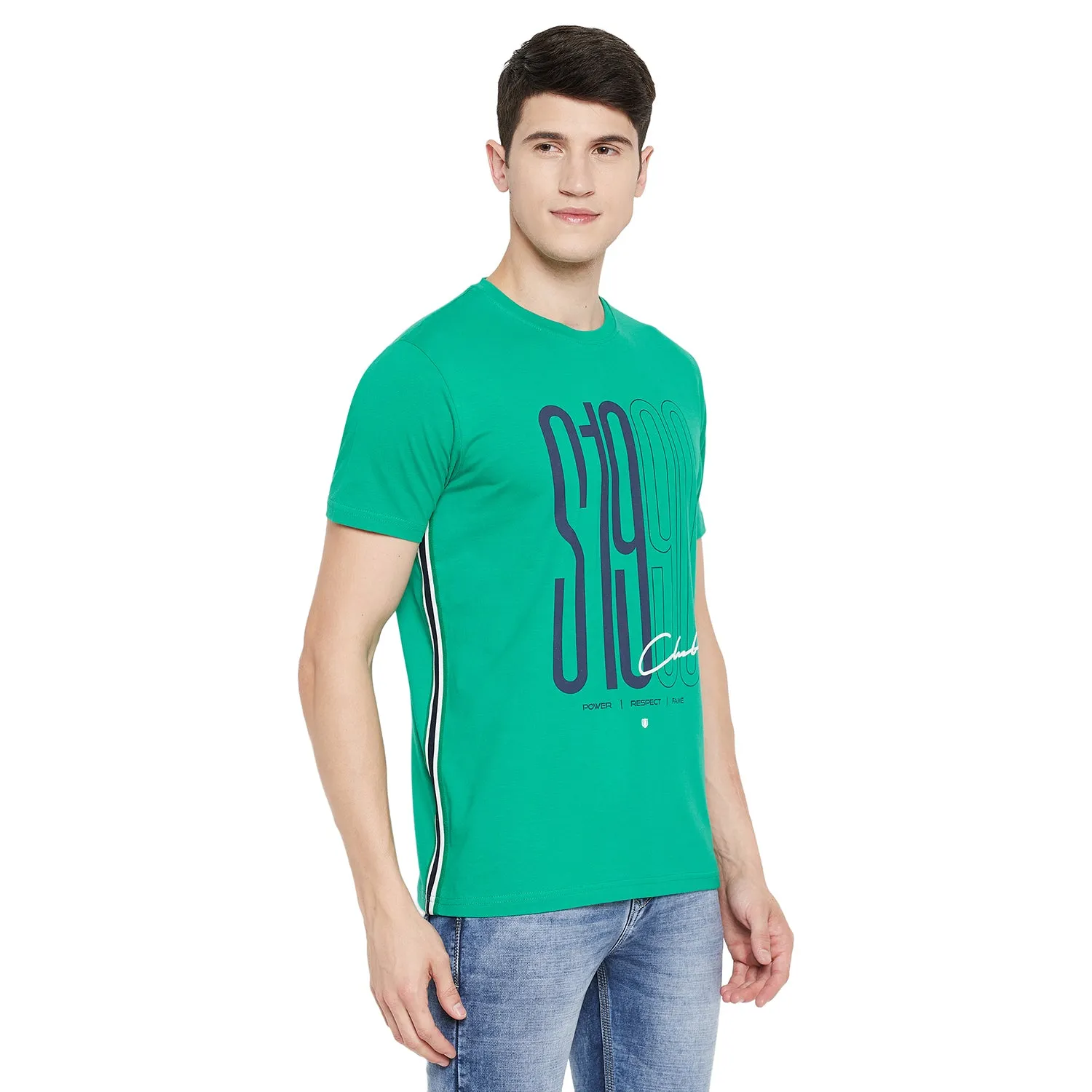 Duke Stardust Men Half Sleeve Cotton T-Shirt (LF5347)
