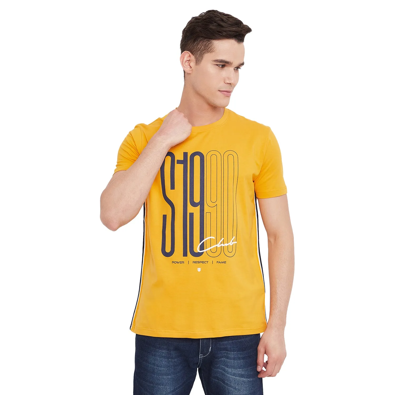 Duke Stardust Men Half Sleeve Cotton T-Shirt (LF5347)
