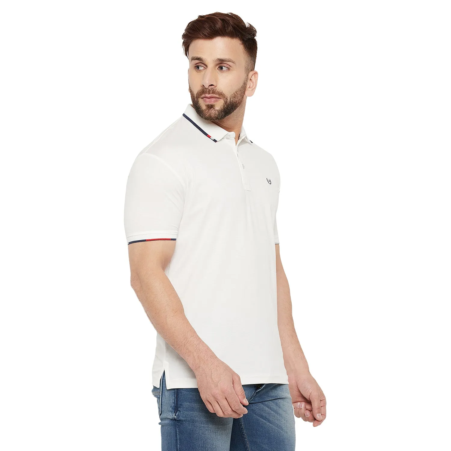 Duke Stardust Men Half Sleeve Cotton T-shirt (LF5354)